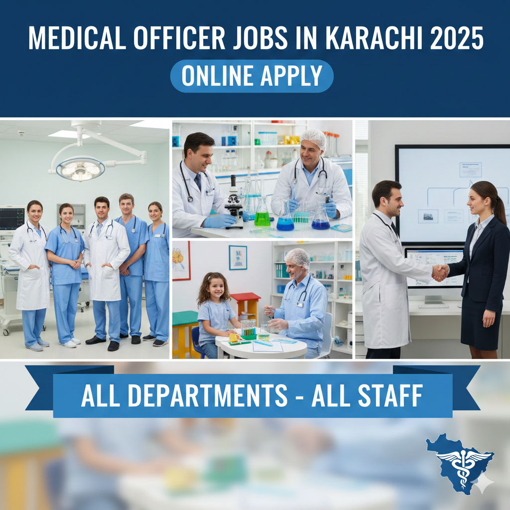 Medical Officer Jobs in Karachi 2025