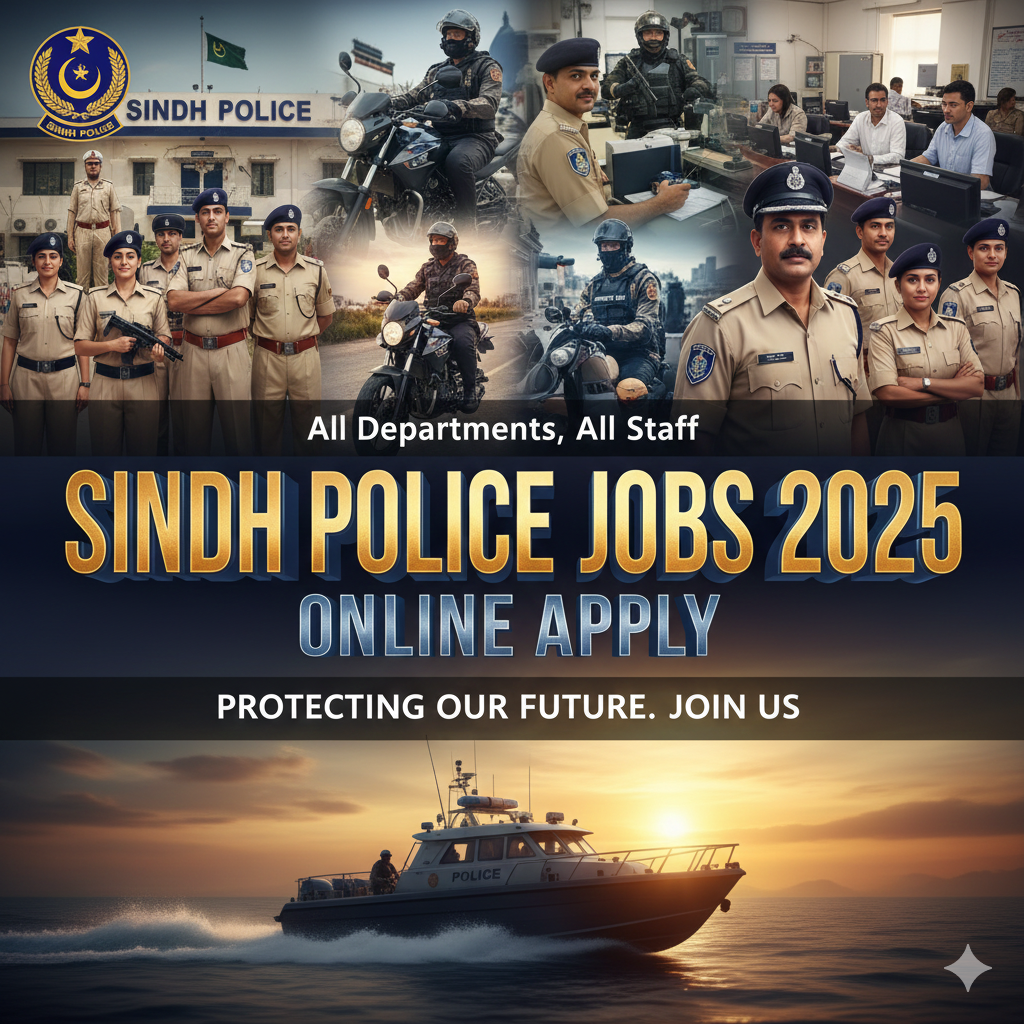 Sindh Police Jobs 2025