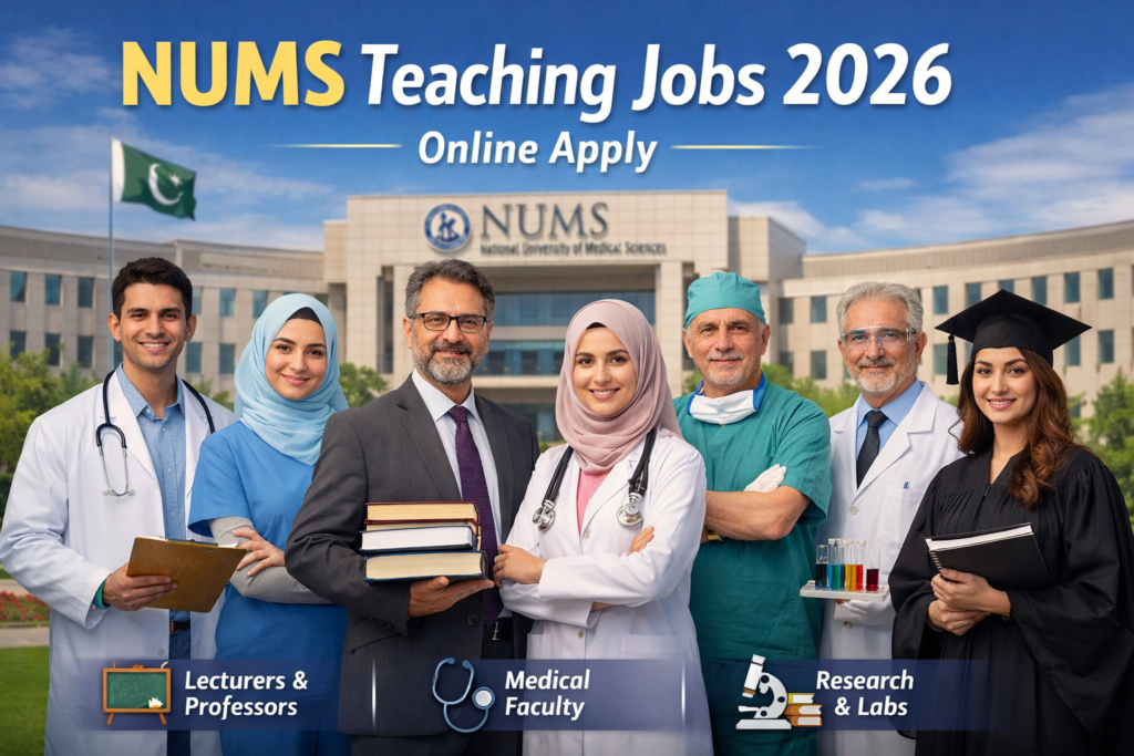 NUMS Teaching jobs 2026