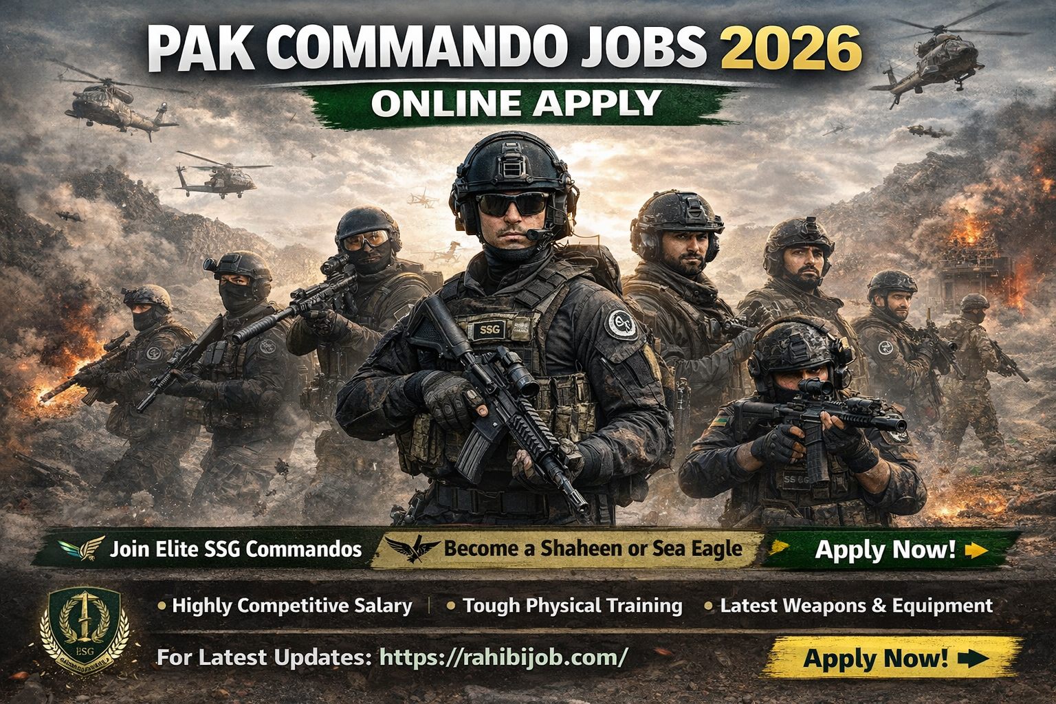 Pak Commando jobs 2026